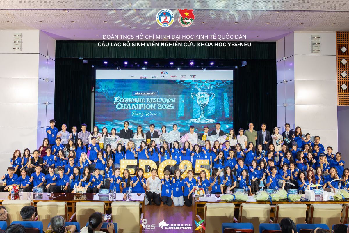 |𝐄𝐑𝐂 𝟐𝟎𝟐𝟓| RECAP ĐÊM CHUNG KẾT CUỘC THI ECONOMIC RESEARCH CHAMPION 2025